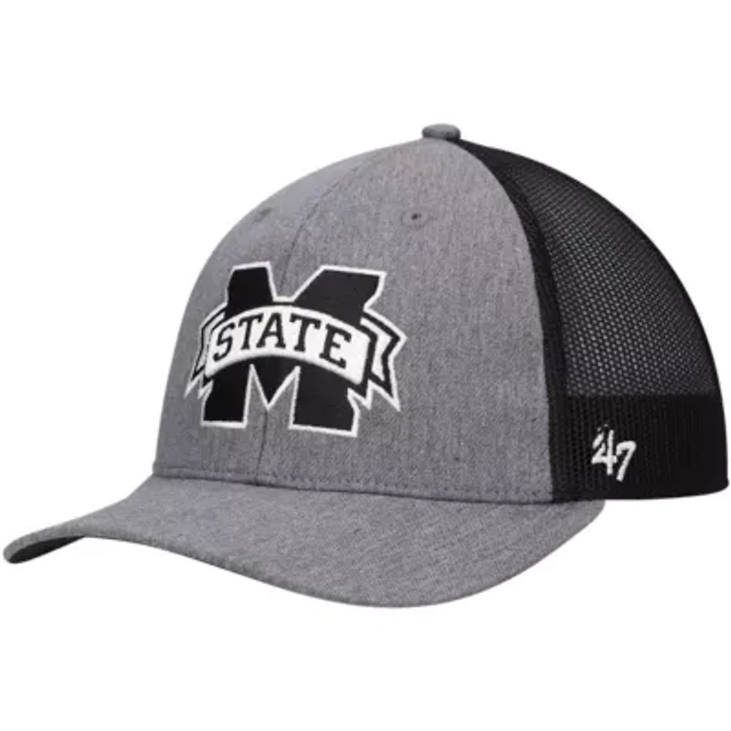 NCAA Mississippi State Bulldogs Carbon Trucker Adjustable Hat