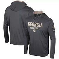 NCAA Georgia Bulldogs OHT Military Appreciation Long Sleeve Hoodie T-Shirt