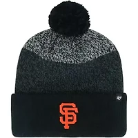 MLB San Francisco Giants Darkfreeze Cuffed Knit Hat with Pom