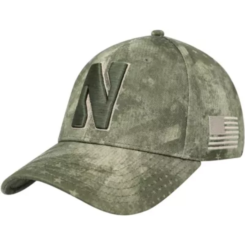 NCAA Under Armour Northwestern Wildcats Blitzing Performance Adjustable Hat