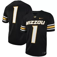 NCAA Nike #1 Missouri Tigers Untouchable Football Replica Jersey