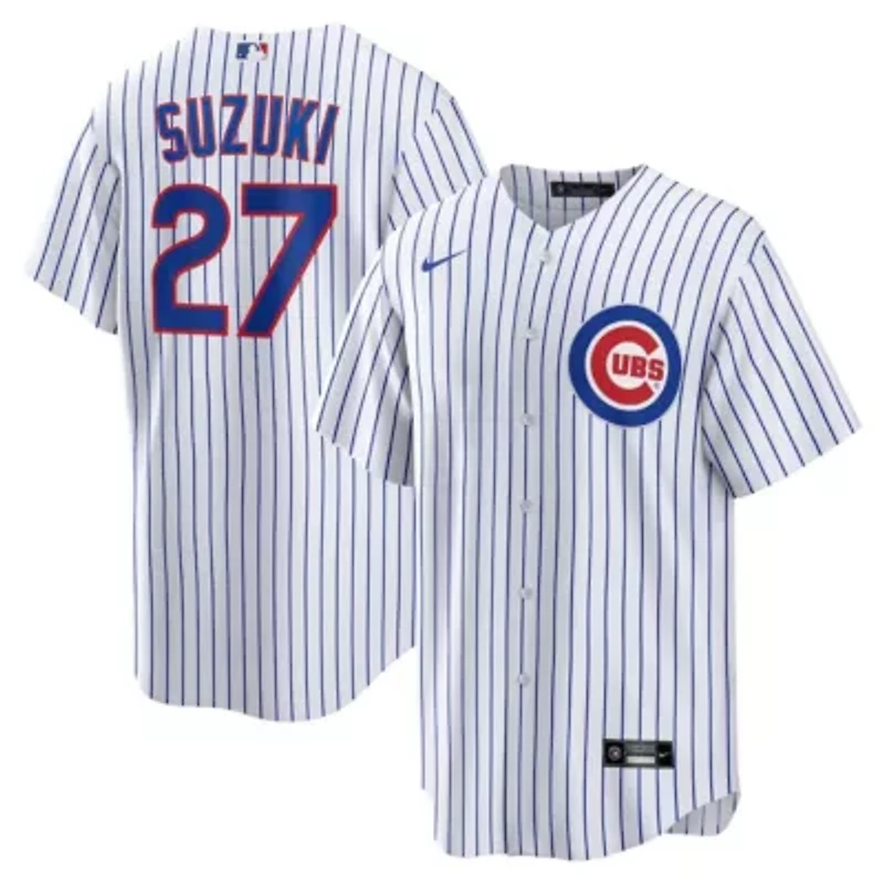 MLB Nike Seiya Suzuki Chicago Cubs Home Replica Jersey