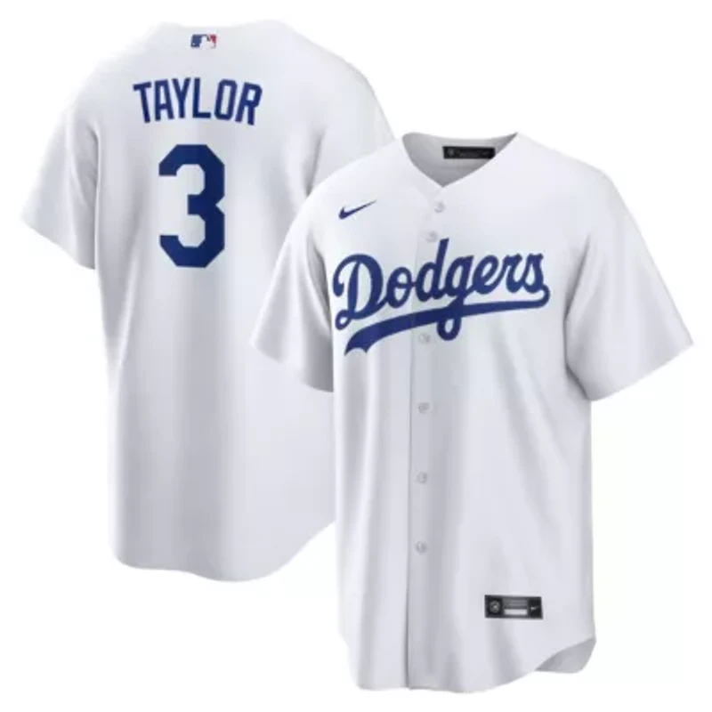 MLB Nike Chris Taylor Los Angeles Dodgers Replica Player Jersey