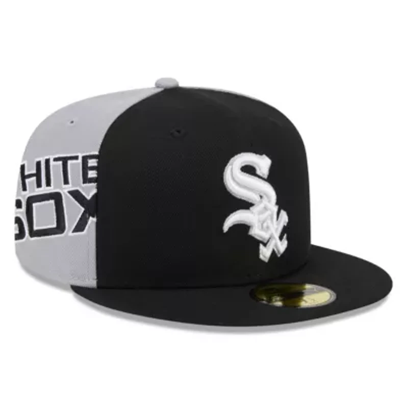 Chicago White Sox MLB Black/Gray Gameday Sideswipe 59FIFTY Fitted Hat