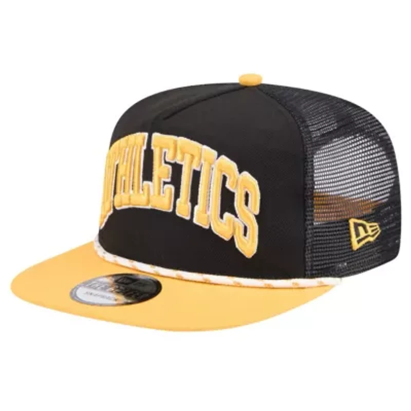 Oakland Athletics MLB Athletics Throwback Meshback Golfer Hat