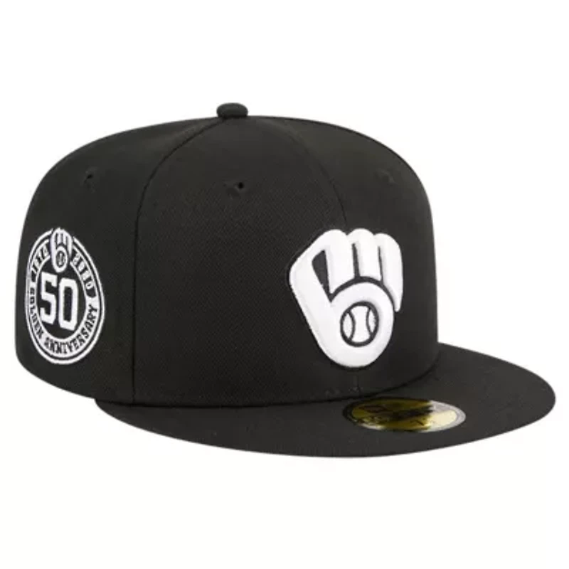 MLB Milwaukee Brewers Logo 59FIFTY Fitted Hat