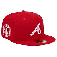 MLB Atlanta Braves Logo 59FIFTY Fitted Hat