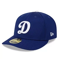 MLB Los Angeles Dodgers 2025 Batting Practice Low 59FIFTY Fitted Hat