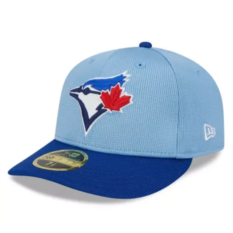 Toronto Blue Jays MLB Light 2025 Batting Practice Low 59FIFTY Fitted Hat