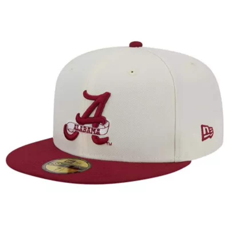 Alabama Crimson Tide NCAA Chrome Vintage 59FIFTY Fitted Hat