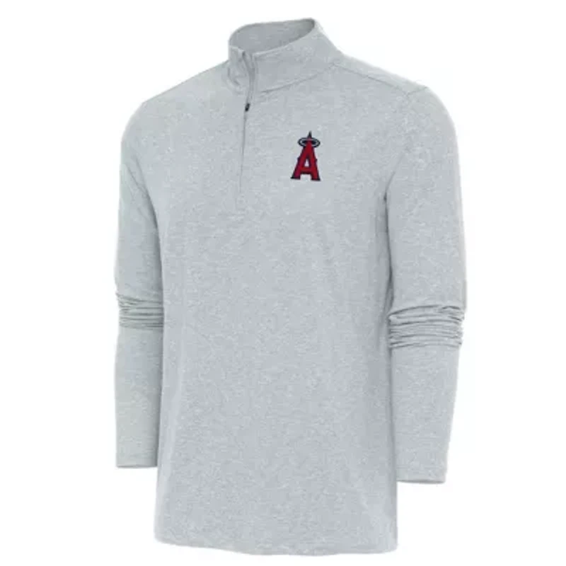 MLB Los Angeles Angels Hunk Quarter-Zip Pullover Top