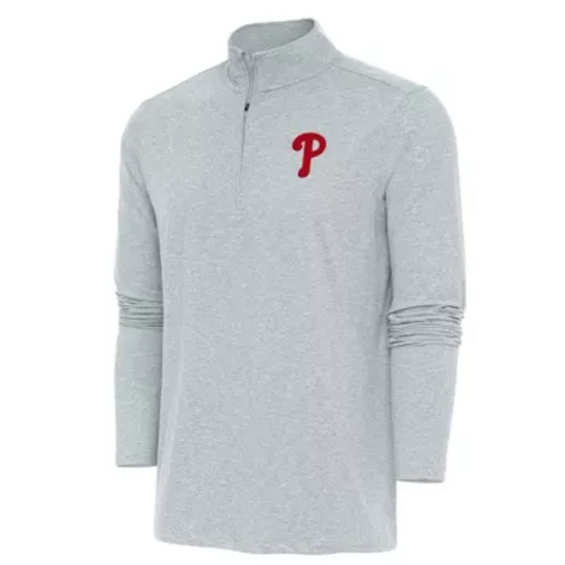 MLB Philadelphia Phillies Hunk Quarter-Zip Pullover Top