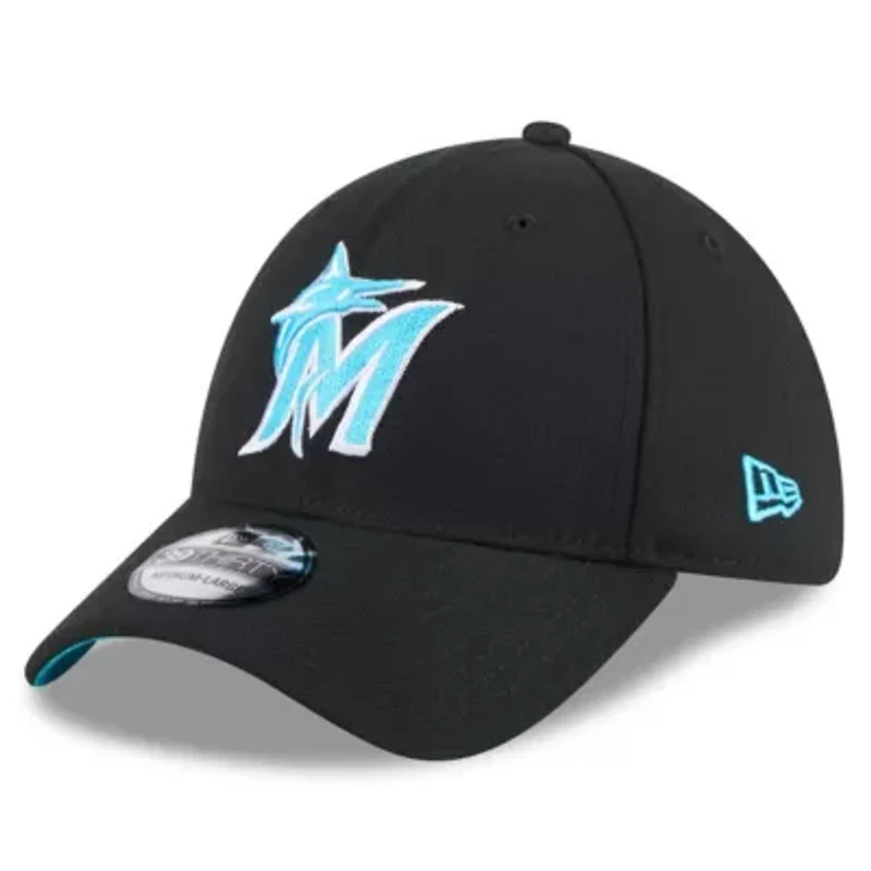 MLB Miami Marlins 2024 Father's Day 39THIRTY Flex Hat