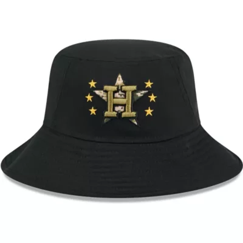MLB Houston Astros 2024 Armed Forces Day Bucket Hat