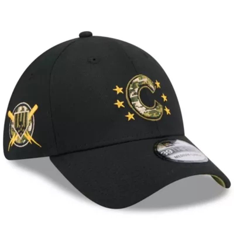MLB Chicago Cubs 2024 Armed Forces Day 39THIRTY Flex Hat