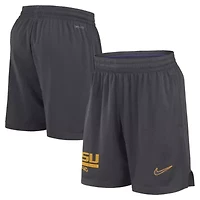 NCAA Nike LSU Tigers 2024 Sideline Performance Mesh Shorts