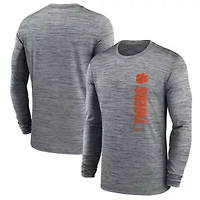 NCAA Nike Clemson Tigers Sideline Velocity Dri-FIT Long Sleeve T-Shirt