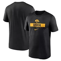 NCAA Nike Iowa Hawkeyes 2024 Sideline Legend Dri-FIT T-Shirt