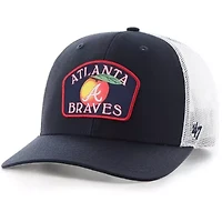 MLB Atlanta Braves Retro Region Patch Trucker Adjustable Hat