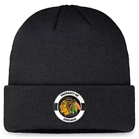 NHL Fanatics Chicago Blackhawks Authentic Pro Training Camp Cuffed Knit Hat