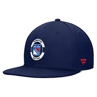 NHL Fanatics New York Rangers Authentic Pro Training Camp Snapback Hat