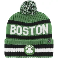 NBA Kelly Boston Celtics Bering Cuffed Knit Hat with Pom