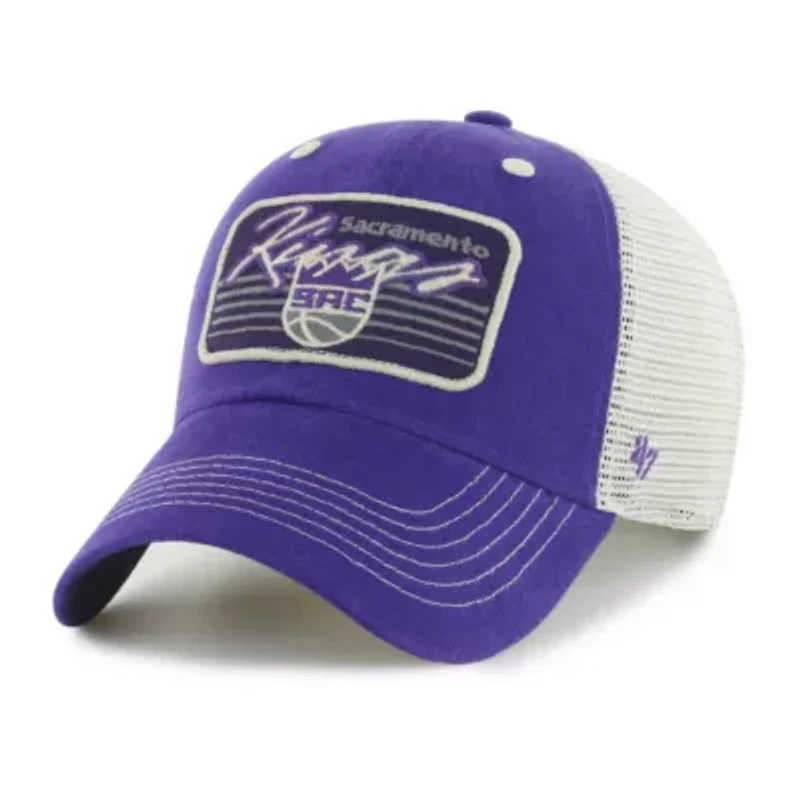 NBA Sacramento Kings Five Point Patch Clean Up Adjustable Hat