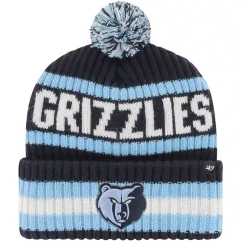 NBA Memphis Grizzlies Bering Cuffed Knit Hat with Pom