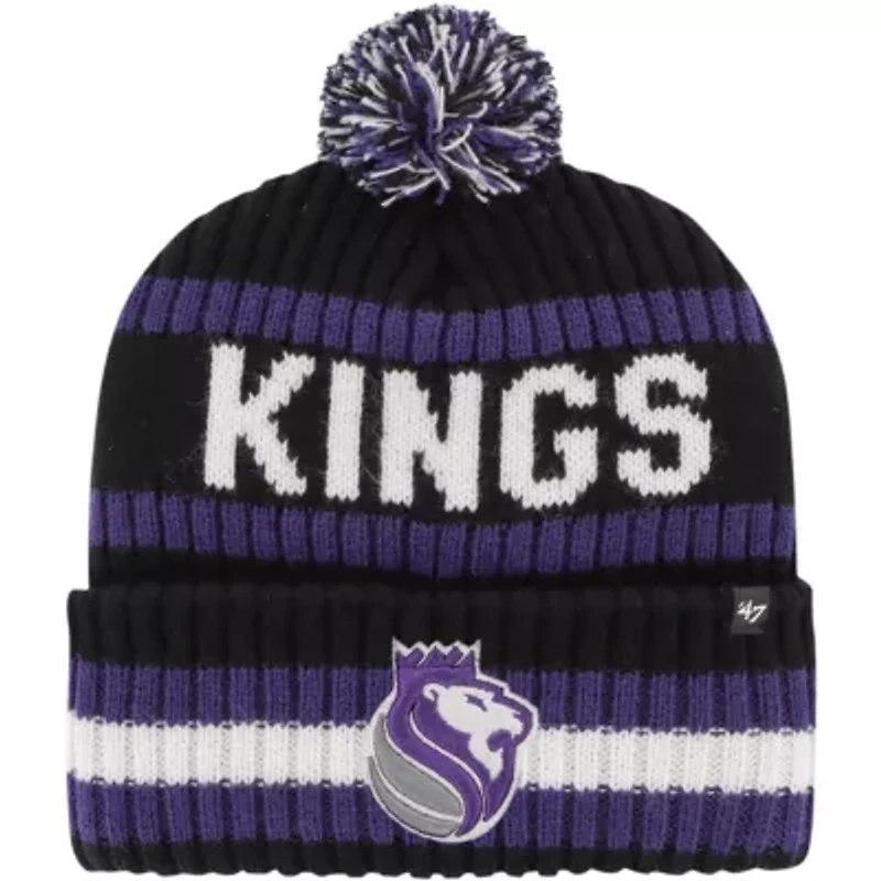 NBA Sacramento Kings Bering Cuffed Knit Hat with Pom