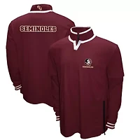 NCAA Franchise Club Florida State Seminoles 3-in-1 Double-Down T-Shirt & Quarter-Zip Pullover Set