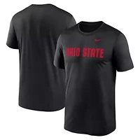 NCAA Nike Ohio State Buckeyes Primetime Legend Wordmark T-Shirt
