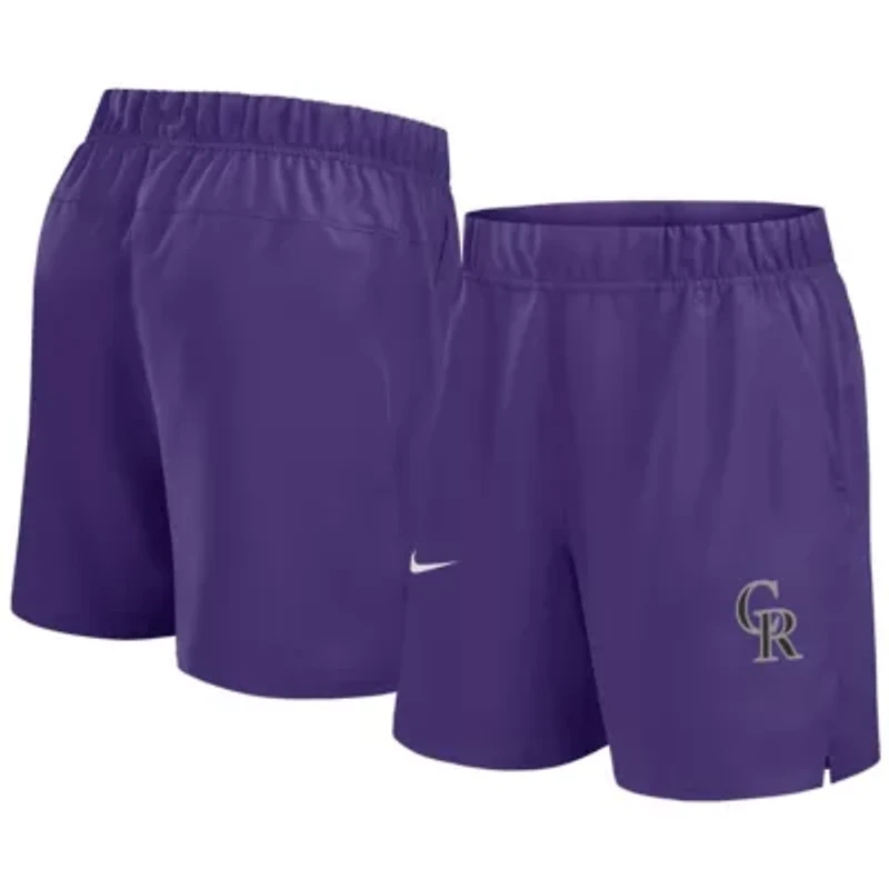 MLB Nike Colorado Rockies Woven Victory Dri-FIT Shorts