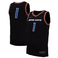 NCAA Nike #1 Boise State Broncos Replica Basketball Jersey