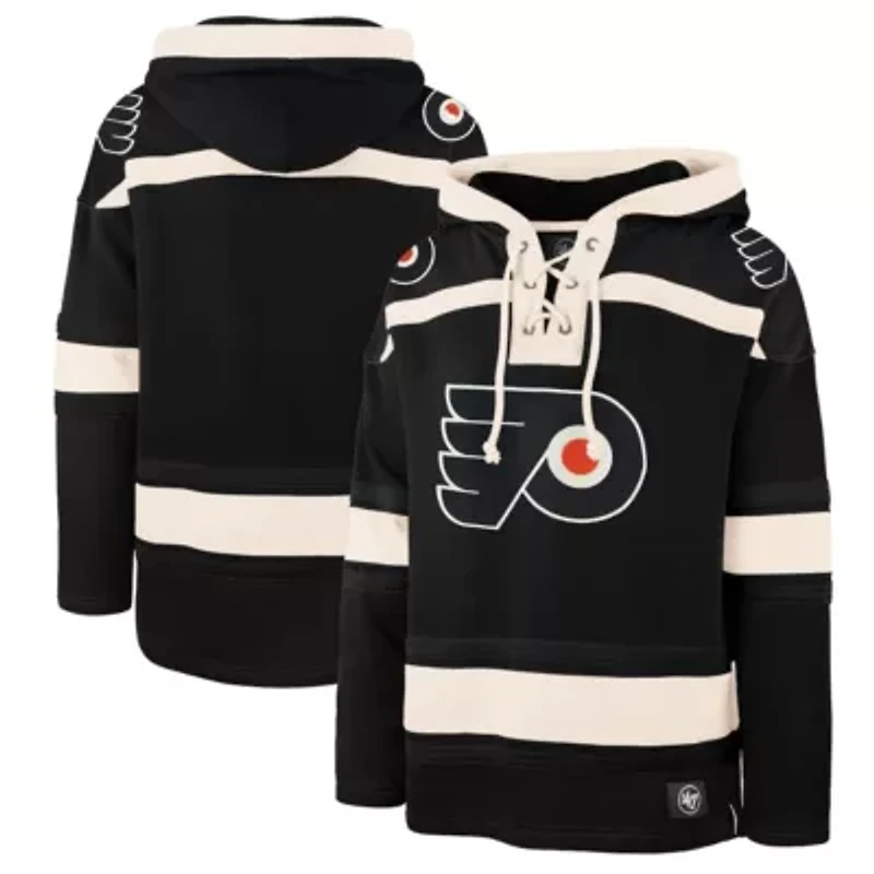 NHL Philadelphia Flyers Superior Lacer Lace-up Hoodie