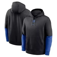 Duke Blue Devils NCAA Nike 2024 Sideline Club Pullover Hoodie