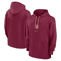 NCAA Nike Florida State Seminoles 2024 Sideline Jersey Performance Pullover Hoodie