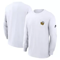 NCAA Nike Michigan Wolverines Legacy Max90 Pocket Long Sleeve T-Shirt