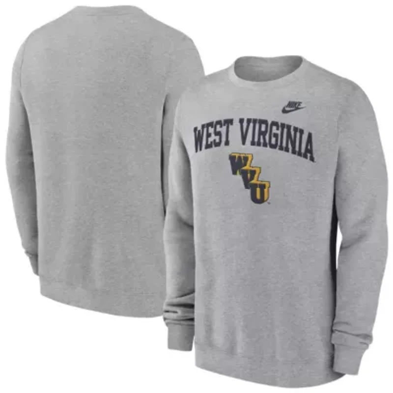 NCAA Nike West Virginia Mountaineers Legacy Classic Pullover Sweatshirt