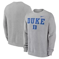 Duke Blue Devils NCAA Nike Primetime Primary Stack Pullover Sweatshirt