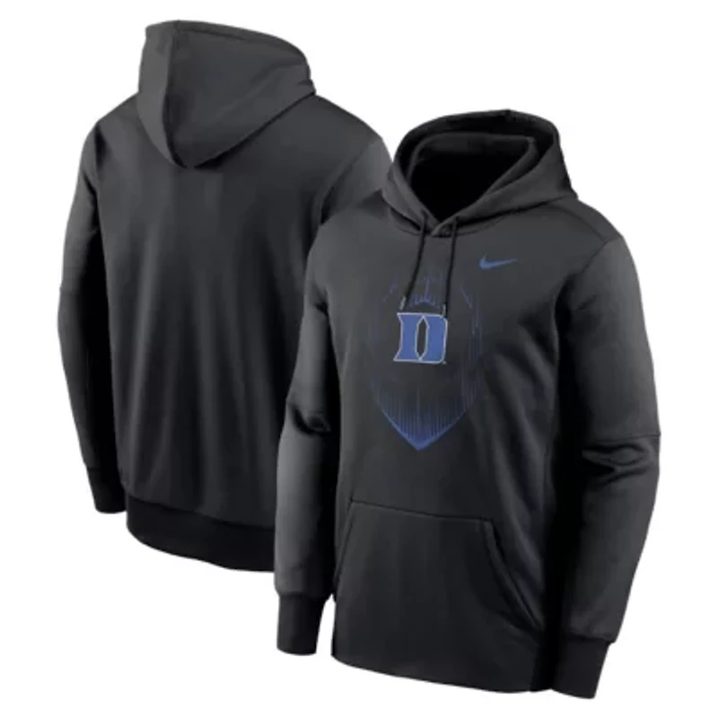 Duke Blue Devils NCAA Nike Icon Football Performance Pullover Hoodie