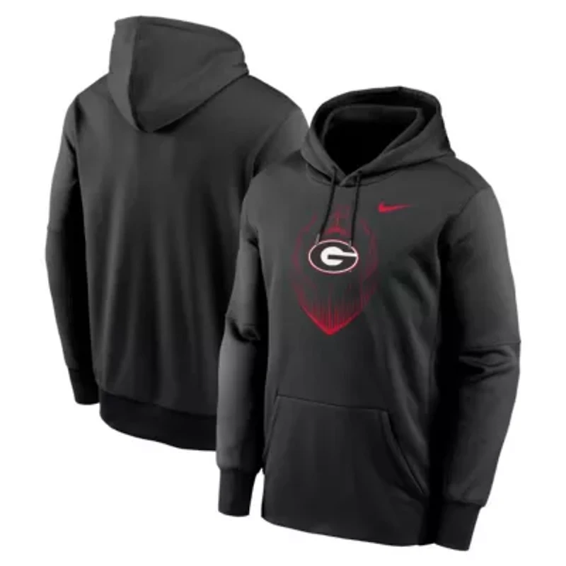 NCAA Nike Georgia Bulldogs Icon Football Performance Pullover Hoodie