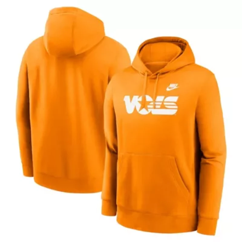 NCAA Nike Tennessee Volunteers Legacy Logo Club Fleece Pullover Hoodie