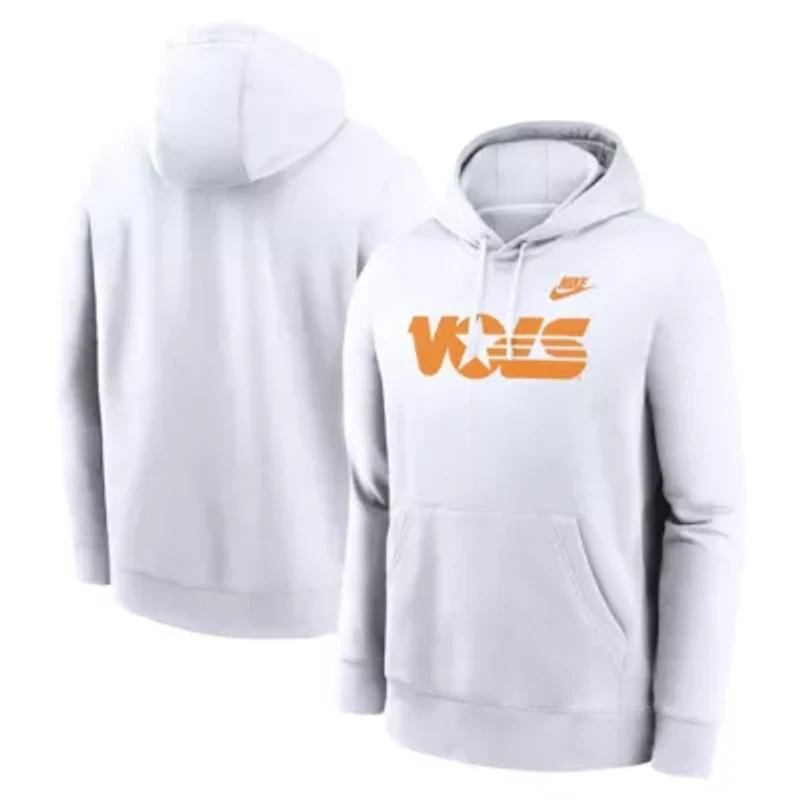 NCAA Nike Tennessee Volunteers Legacy Logo Club Fleece Pullover Hoodie