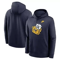 NCAA Nike Michigan Wolverines Legacy Logo Club Fleece Pullover Hoodie