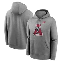 Alabama Crimson Tide NCAA Nike Legacy Logo Club Fleece Pullover Hoodie