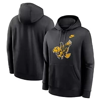 NCAA Nike Iowa Hawkeyes Legacy Logo Club Fleece Pullover Hoodie