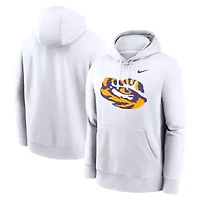 NCAA Nike LSU Tigers Primetime Alternate Logo Club Fleece Pullover Hoodie