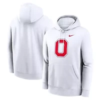 NCAA Nike Ohio State Buckeyes Primetime Alternate Logo Club Fleece Pullover Hoodie