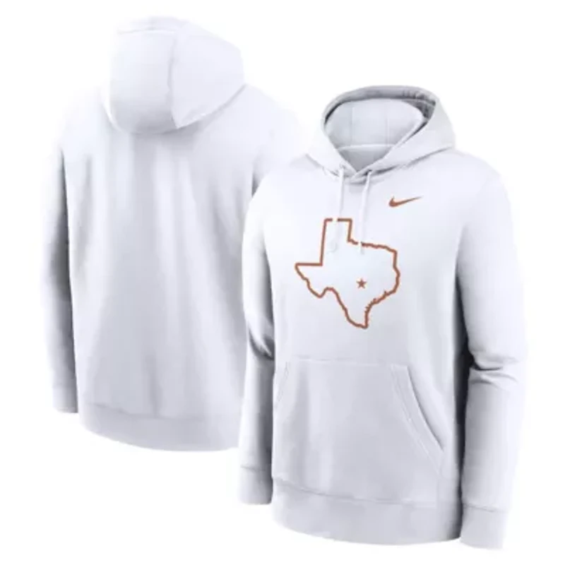 NCAA Nike Texas Longhorns Primetime Alternate Logo Club Fleece Pullover Hoodie