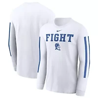 Duke Blue Devils NCAA Nike Local Spirit Slogan Long Sleeve T-Shirt